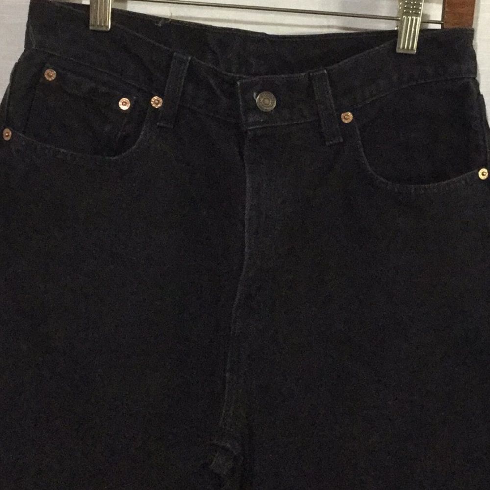 Levi’s Black 561 Straight Leg Jeans - Picture 2 of 6